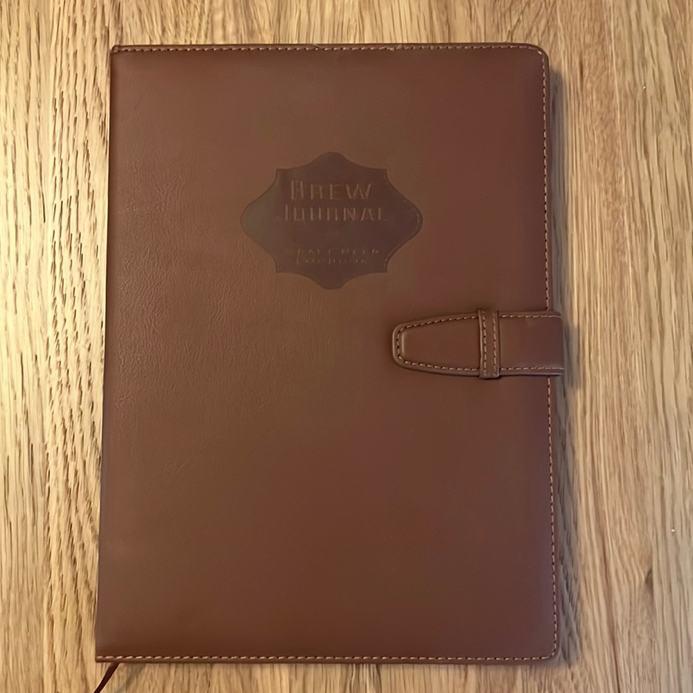 Brew journal never used